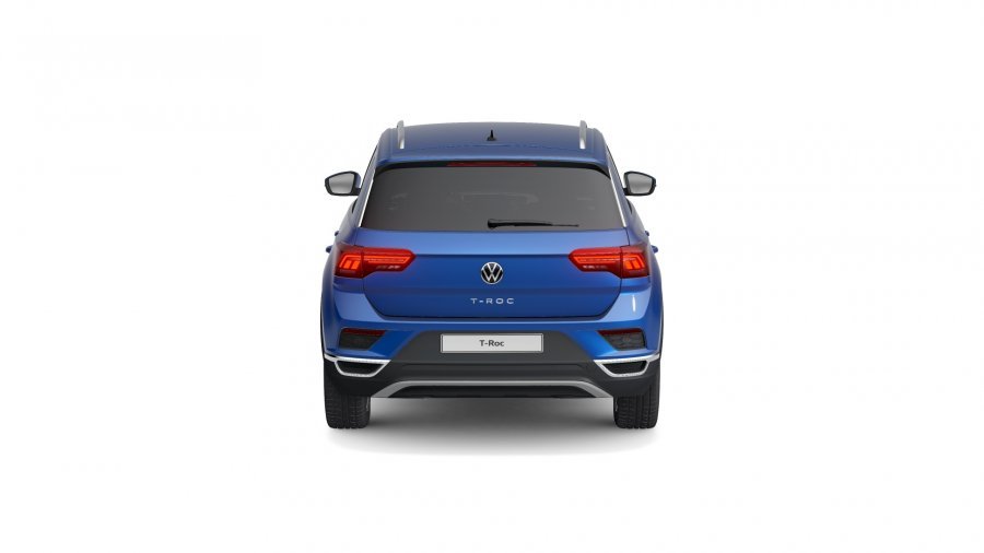 Volkswagen T-Roc, T-Roc Design 1,5 TSI ACT 6G, barva modrá