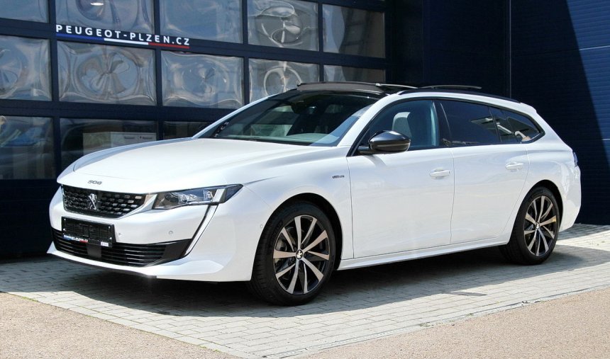 Peugeot 508, SW GT Line 2.0 BlueHDI 180 EAT8, barva bílá