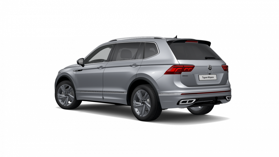 Volkswagen Tiguan Allspace, Allspace R-Line 2,0 TDI 110 kW 4M 7DSG, barva stříbrná