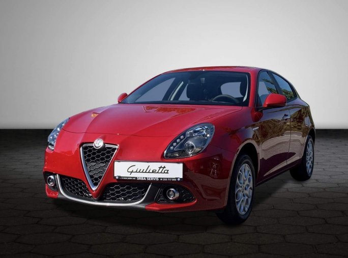 Alfa Romeo Giulietta, 1.4 Turbo 120k SUPER, barva červená