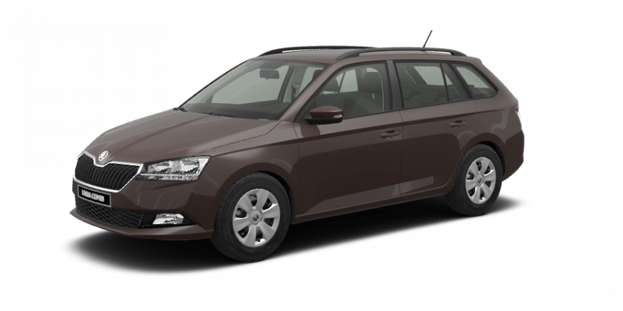 Škoda Fabia, 1,0 TSI 70 kW 5-stup. mech., barva hnědá