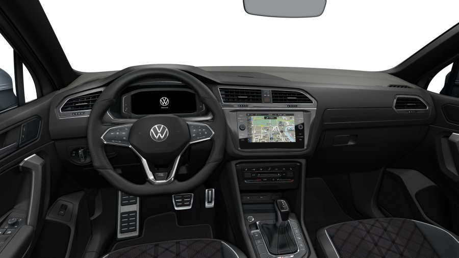 Volkswagen Tiguan Allspace, Allspace R-Line 2,0 TDI 142 kW 4M 7DSG, barva stříbrná