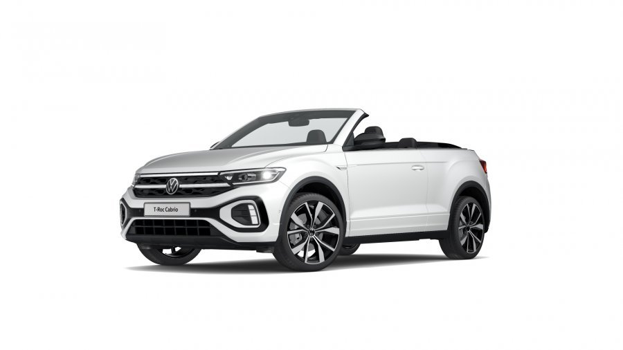 Volkswagen T-Roc, T-Roc Cabriolet R-Line 1,5TSI 110kW 7DSG, barva bílá