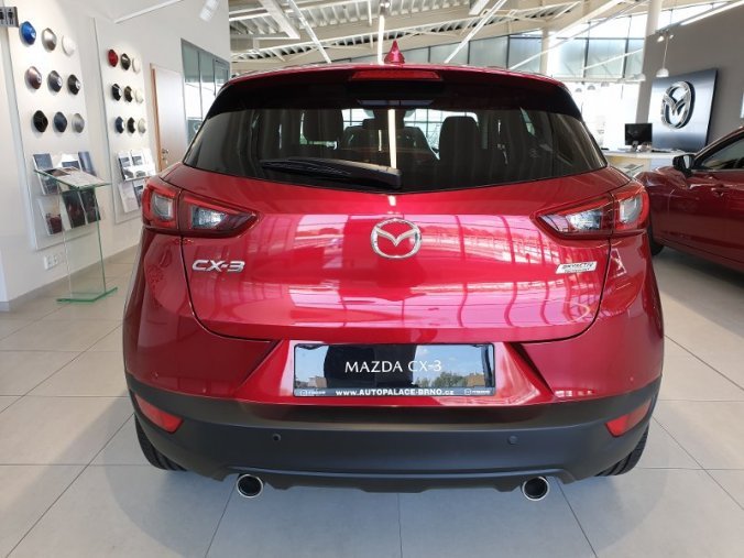 Mazda CX-3, 2,0G 121k, barva červená