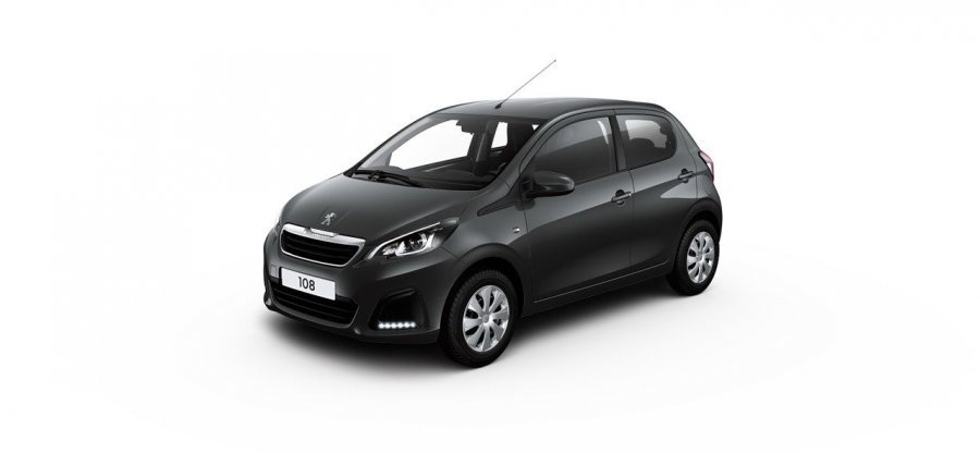 Peugeot 108, 5dv. ACTIVE 1.0 VTi 72 S&S MAN5, barva šedá