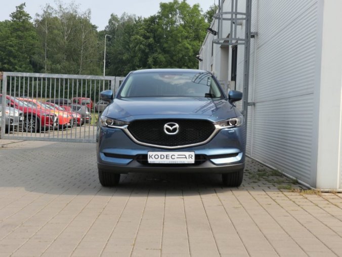 Mazda CX-5, 2,0i Skyactiv-G 121 KW/165k, barva modrá