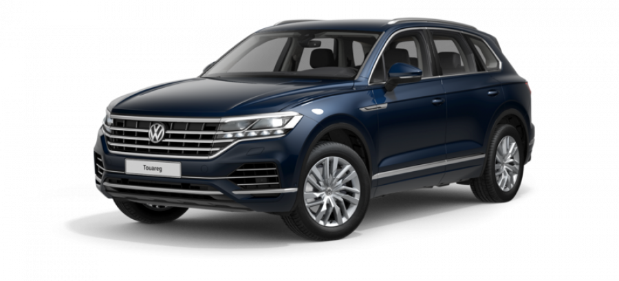 Volkswagen Touareg, Elegance V6 3,0 TDI 4MOT 8TT, barva modrá