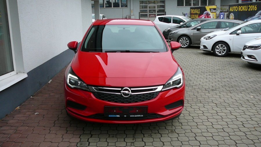 Opel Astra, Enjoy "SMILE" 1.4 Turbo, barva červená