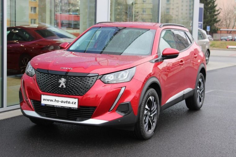 Peugeot 2008, ALLURE 1,2 PureTech 130k MAN6, barva červená