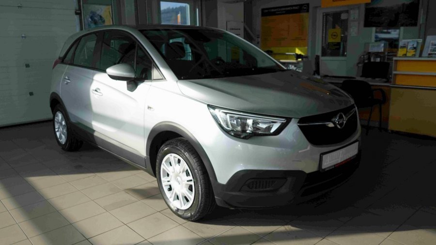 Opel Crossland X, Enjoy 1.2 60kW MT5, barva stříbrná