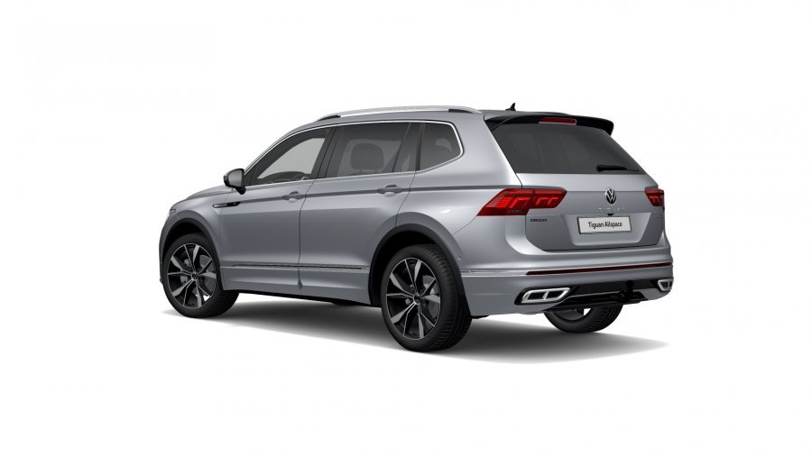 Volkswagen Tiguan Allspace, Allspace R-Line 2,0 TDI 147 kW 4M 7DSG, barva stříbrná