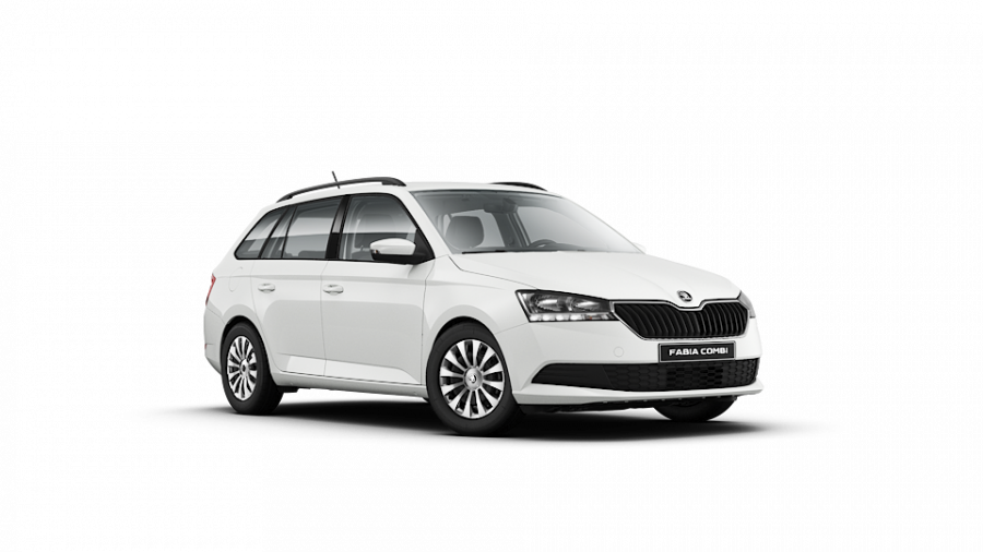 Škoda Fabia, 1,0 TSI 70 kW 5-stup. mech., barva bílá