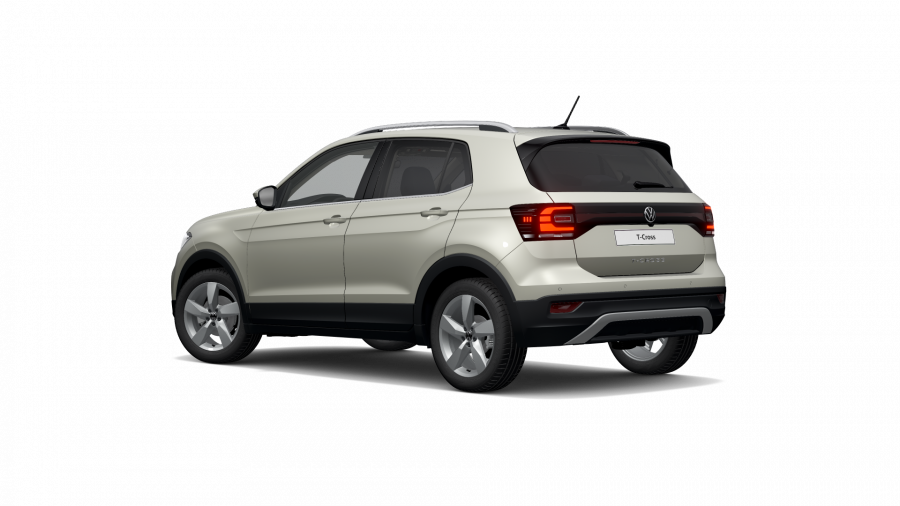 Volkswagen T-Cross, T-Cross Style 1,0 TSI 81 kW 6G, barva šedá