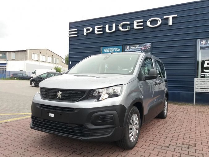 Peugeot Rifter, ACTIVE 1.5 BlueHDi 100k MAN5, barva stříbrná