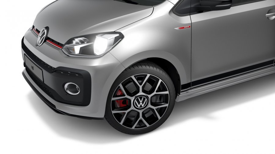 Volkswagen Up!, up! GTI 1,0 TSI 6G, barva stříbrná