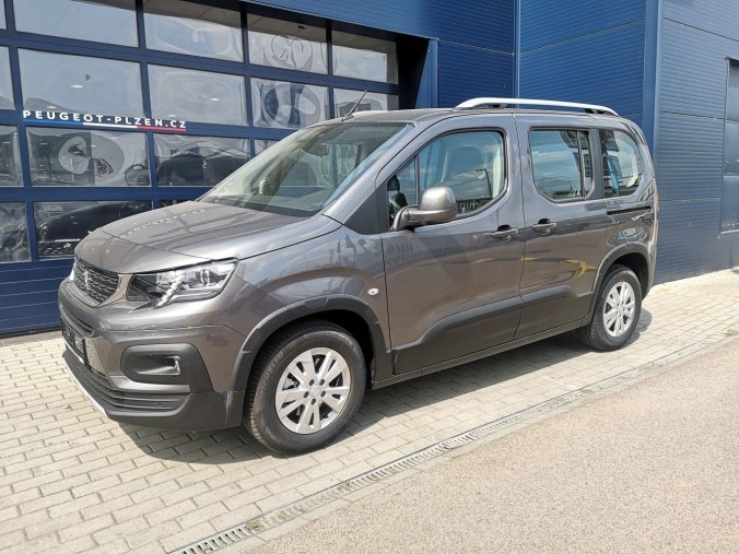 Peugeot Rifter, Allure 1.5 BlueHDI 100, barva šedá