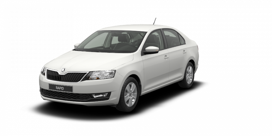 Škoda Rapid, 1,0 TSI 70 kW 5-stup. mech., barva bílá