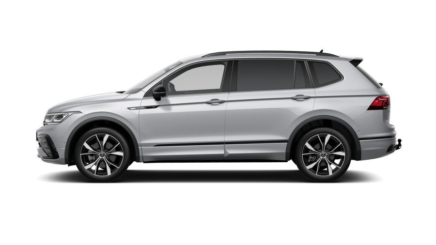 Volkswagen Tiguan Allspace, Allspace R-Line 2,0 TDI 142 kW 4M 7DSG, barva stříbrná