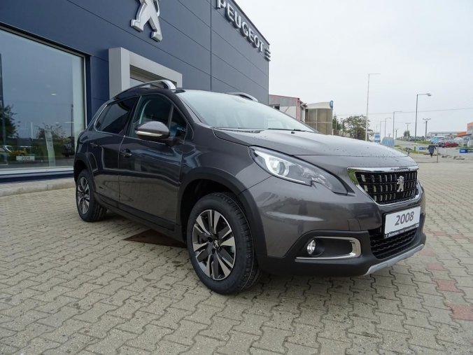 Peugeot 2008, ALLURE 1.2 PureT 82 S&S MAN5, barva šedá