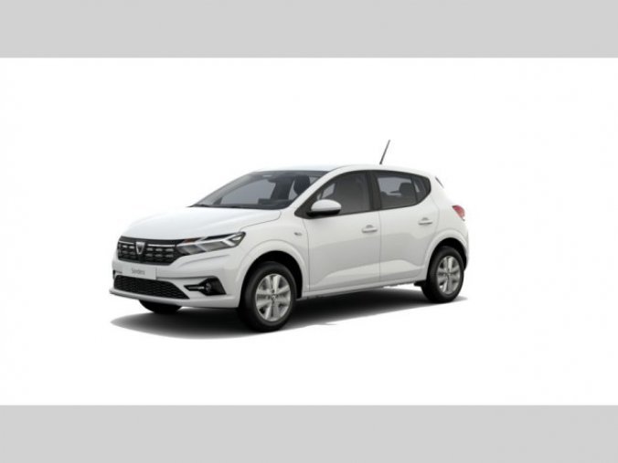 Dacia Sandero, Comfort SCe 65, barva bílá