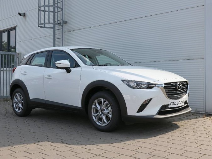 Mazda CX-3, 2,0 Skyactiv-G 120k/88kW, barva bílá