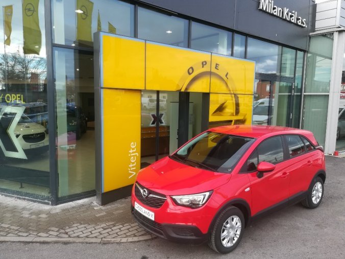 Opel Crossland X, Smile 1.2Turbo 81kW/110k MT6, barva červená