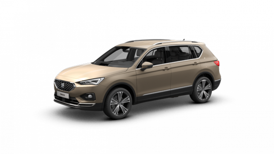 Seat Tarraco, Xcellence 2,0 TDI 190k 4WD DSG, barva béžová