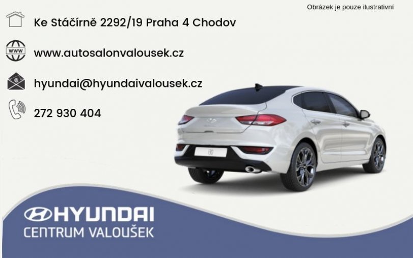 Hyundai i30, 1,4 T-GDI 103 kW (95 NAT) 7 st. DCT, barva bílá