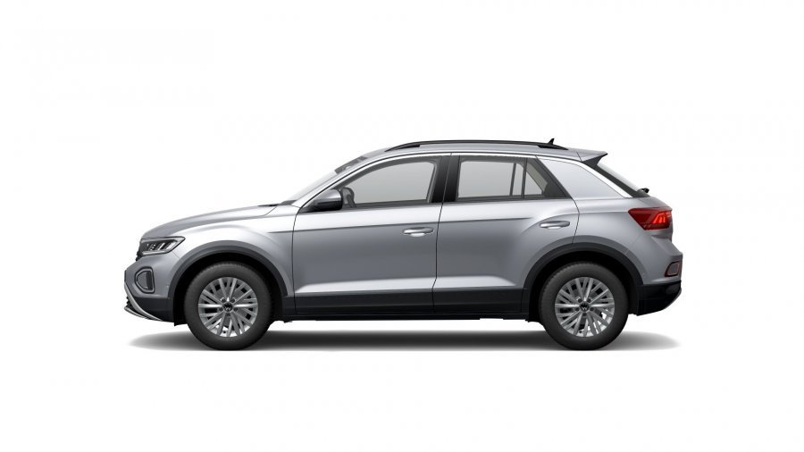 Volkswagen T-Roc, T-Roc Life 1,0 TSI 81kW 6G, barva stříbrná