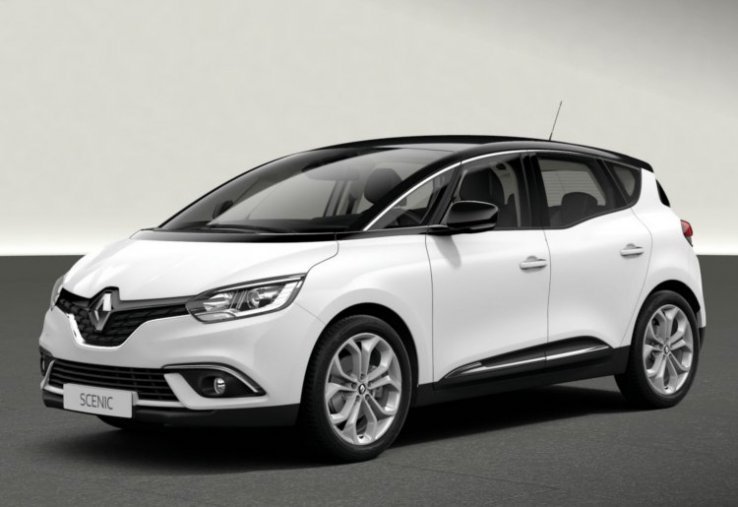 Renault Scénic, Intens Blue dCi 120 EDC, barva bílá