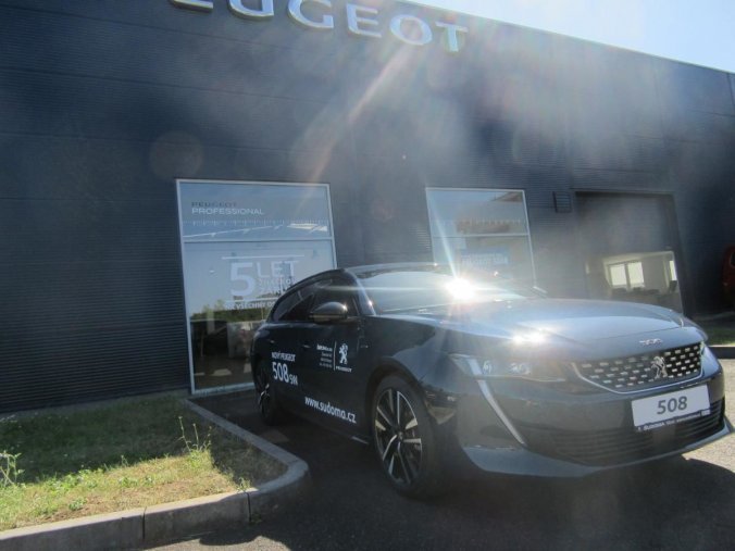 Peugeot 508, SW GT BlueHDi 180k EAT8, barva modrá