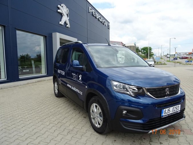 Peugeot Rifter, ALLURE 1.5 BluHDi 130 S&S MAN6, barva modrá