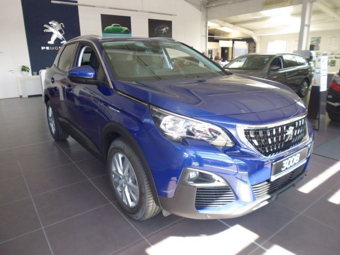 Peugeot 3008, ACTIVE 1.5 BlueHDi 130 S&S MAN6, barva modrá