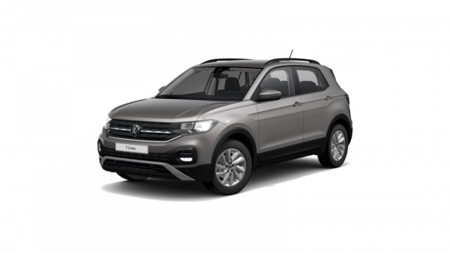 Volkswagen T-Cross, Life 1,0 TSI 70 kW 5G, barva šedá