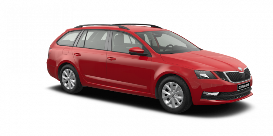 Škoda Octavia, 1,0 TSI 85 kW 6-stup. mech., barva červená