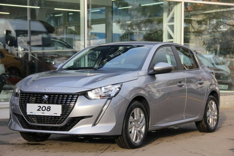 Peugeot 208, ACTIVE 1.2 PT 100k MAN6, barva stříbrná