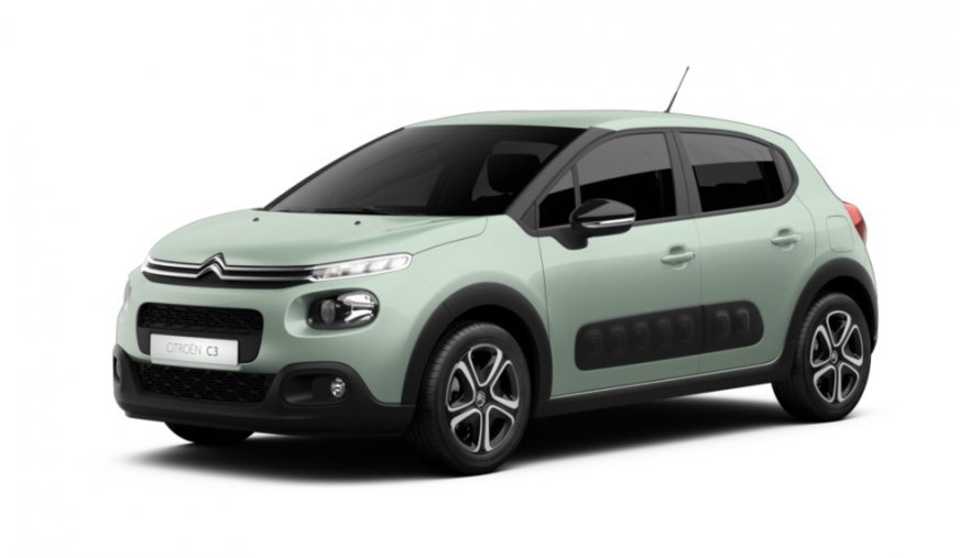 Citroën C3, 1.2 PureTech 83, barva zelená