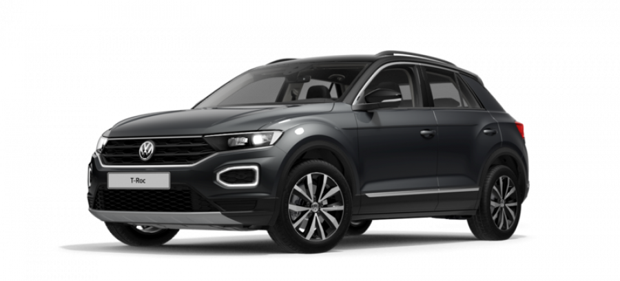 Volkswagen T-Roc, Style 2,0 TDI 7DSG 4MOT, barva šedá