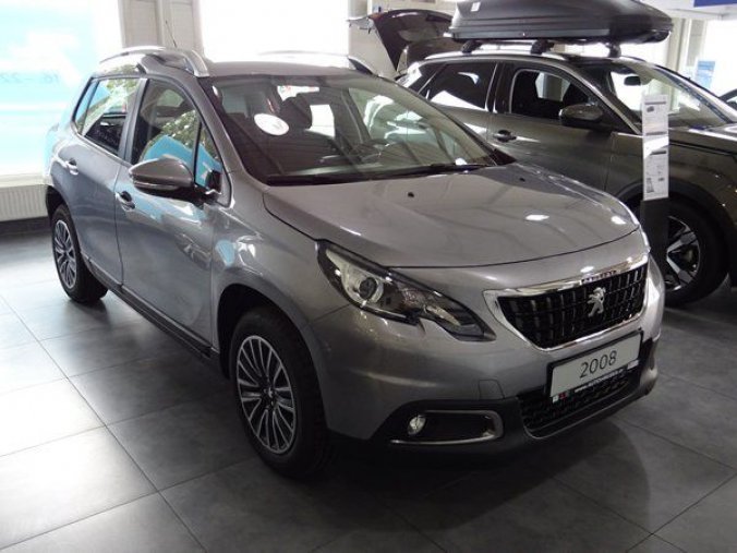 Peugeot 2008, ACTIVE 1.2 PureTech 110k S&S MAN6, barva šedá