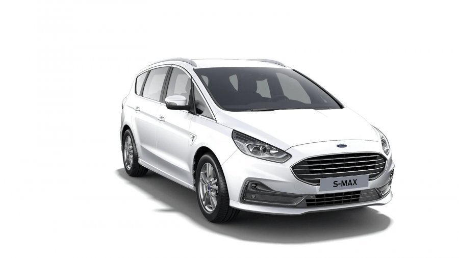 Ford S-MAX, S-MAX TITANIUM, 2.0 ECOBLUE 150 K, 6ST MAN, barva bílá