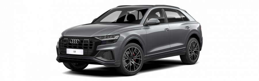 Audi Q8, Q8 50 TDI quattro, barva šedá