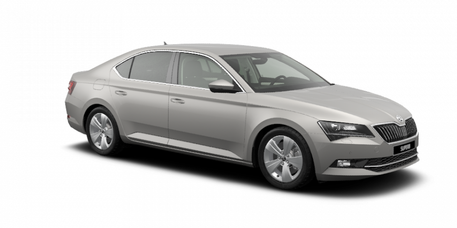 Škoda Superb, 2,0 TDI 110 kW 6-stup. mech. 4x4, barva béžová