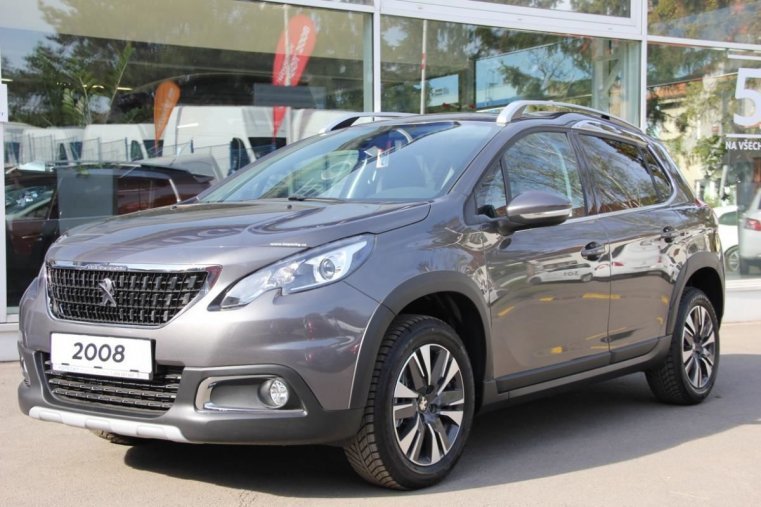 Peugeot 2008, ALLURE 1.2 PureTech 130 S&S EA, barva šedá