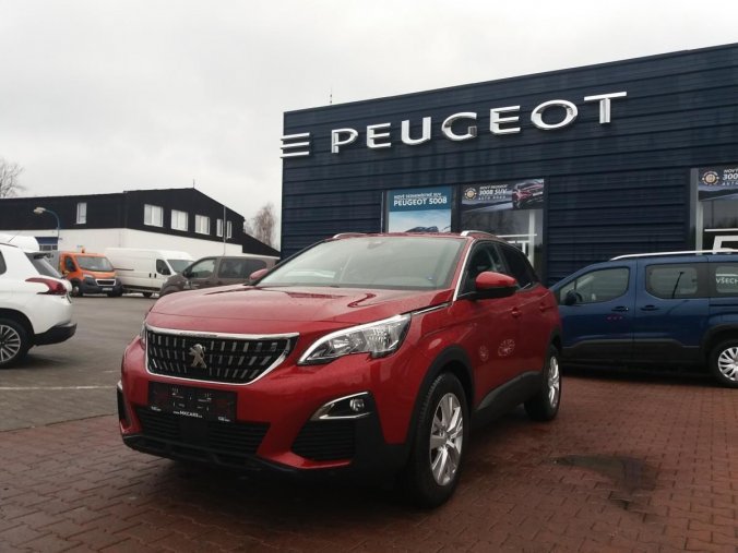 Peugeot 3008, ACTIVE 1.5.BHDi 130k EAT8, barva červená