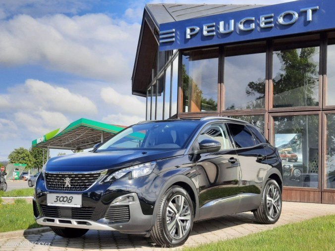 Peugeot 3008, ALLURE 1,2 PT 130k EAT8, barva černá