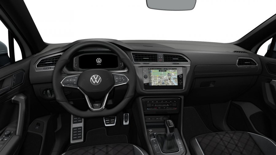 Volkswagen Tiguan Allspace, Allspace R-Line 1,5 TSI 110 kW EVO 7DSG, barva bílá