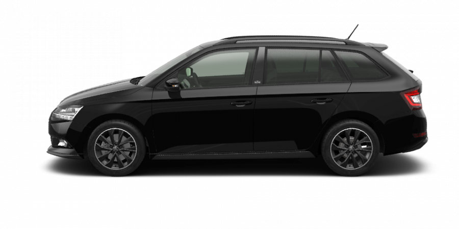 Škoda Fabia, 1,0 TSI 70 kW 5-stup. mech., barva černá