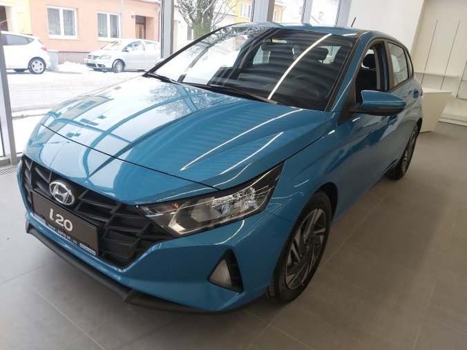 Hyundai i20, hatchback, Nová Comfort 1,2i 62 kW, barva modrá