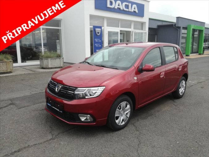 Dacia Sandero, 1,0 SCe  Arctica, barva červená