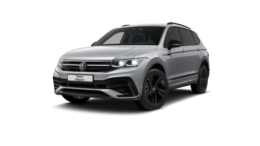 Volkswagen Tiguan Allspace, Allspace R-Line 2,0 TDI 147 kW 4M 7DSG, barva stříbrná